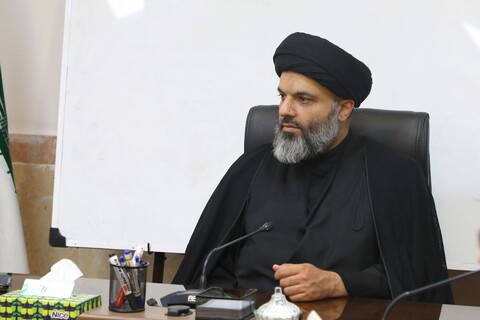 برگزاری جلسه هماهنگی در تشکیل حلقه های صالحین ویژه کادر مدیریت حوزه علمیه استان یزد