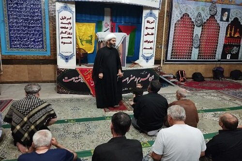 میزبانی۳هزار زائر اربعین توسط مدرسه علمیه امیرالمؤمنین(ع) در صحنه و بیستون+تصاویر