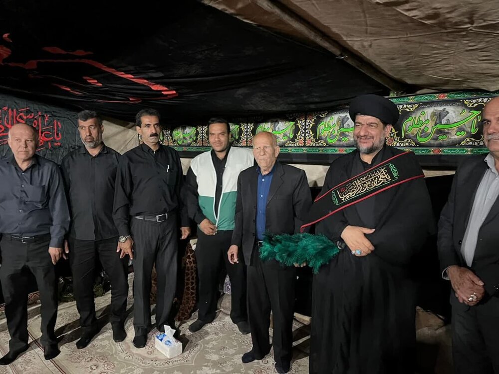 بازدید امام جمعه گناوه از موکب فعال این شهرستان در مشهد