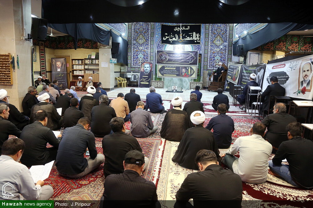 تصاویر/ مراسم گرامیداشت محمد رستملو، خبرنگار فقید خبرگزاری حوزه در قم