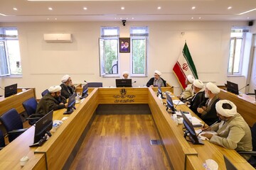 تصاویر/ جلسه شورای عالی مدیریت حوزه علمیه آذربایجان شرقی