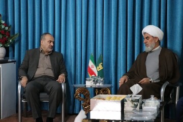 تصاویر /  دیدار مدیرکل فرهنگ و ارشاد اسلامی استان قزوین با امام جمعه بوئین زهرا