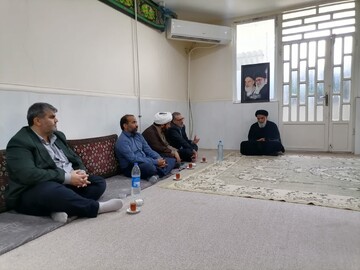 دیدار معاون حقوقی و امور مجلس بنیاد شهید کشور با نماینده ولی فقیه در خوزستان