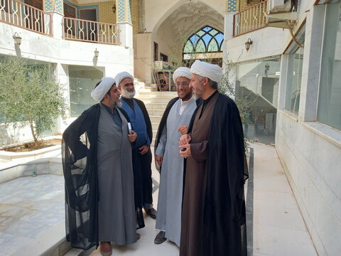 تصاویر/ بازدید معاون منابع انسانی و پشتیبانی حوزه‌های علمیه کشور از مدارس علمیه آران و بیدگل