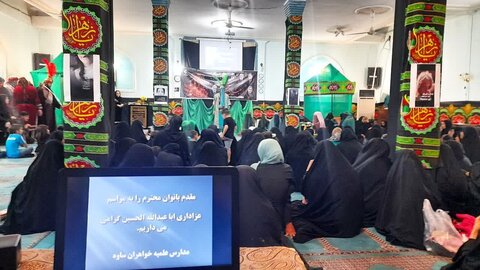 تصاویر/برگزاری نمایش مذهبی اشک خدا در ساوه