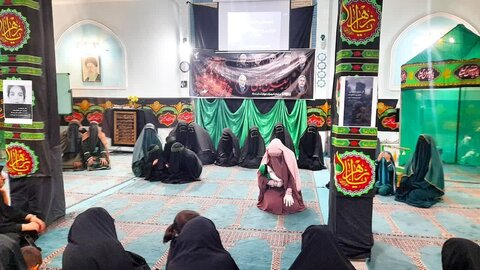 تصاویر/برگزاری نمایش مذهبی اشک خدا در ساوه