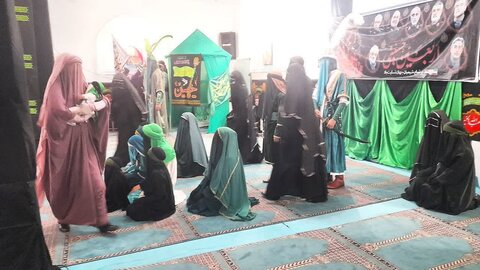 تصاویر/برگزاری نمایش مذهبی اشک خدا در ساوه