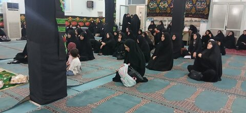 تصاویر/برگزاری مراسم دهه آخر ماه صفر توسط مدرسه علمیه الهیه ساوه