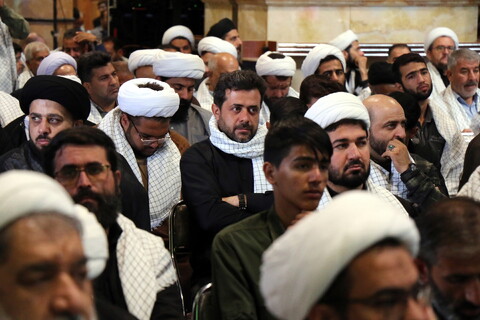 تصاویر/ سومین همایش ملی تکریم از فعالان و دست اندرکاران مساجد سراسر کشور با عنوان " مثل نصرالله"