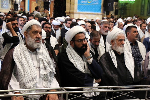 تصاویر/ سومین همایش ملی تکریم از فعالان و دست اندرکاران مساجد سراسر کشور با عنوان " مثل نصرالله"