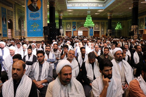 تصاویر/ سومین همایش ملی تکریم از فعالان و دست اندرکاران مساجد سراسر کشور با عنوان " مثل نصرالله"