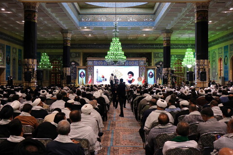 تصاویر/ سومین همایش ملی تکریم از فعالان و دست اندرکاران مساجد سراسر کشور با عنوان " مثل نصرالله"