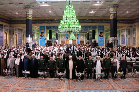 تصاویر/ سومین همایش ملی تکریم از فعالان و دست اندرکاران مساجد سراسر کشور با عنوان " مثل نصرالله"