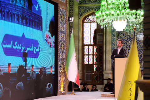 تصاویر/ سومین همایش ملی تکریم از فعالان و دست اندرکاران مساجد سراسر کشور با عنوان " مثل نصرالله"