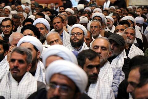 تصاویر/ سومین همایش ملی تکریم از فعالان و دست اندرکاران مساجد سراسر کشور با عنوان " مثل نصرالله"