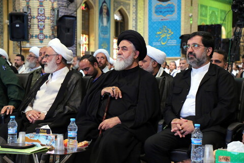 تصاویر/ سومین همایش ملی تکریم از فعالان و دست اندرکاران مساجد سراسر کشور با عنوان " مثل نصرالله"
