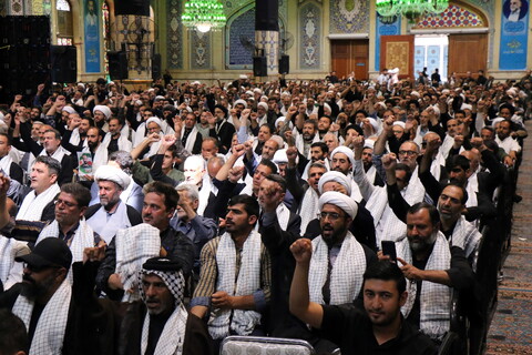 تصاویر/ سومین همایش ملی تکریم از فعالان و دست اندرکاران مساجد سراسر کشور با عنوان " مثل نصرالله"