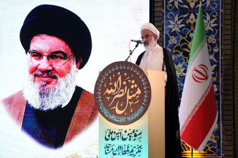 تصاویر/ سومین همایش ملی تکریم از فعالان و دست اندرکاران مساجد سراسر کشور با عنوان " مثل نصرالله"