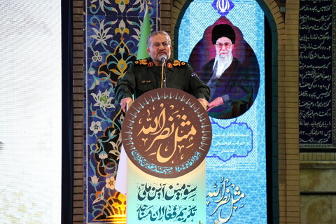 تصاویر/ سومین همایش ملی تکریم از فعالان و دست اندرکاران مساجد سراسر کشور با عنوان " مثل نصرالله"