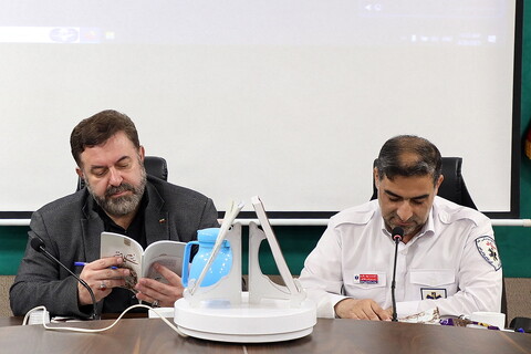 تصاویر/  مراسم رونمایی از کتاب‌های «رزم سلامتی» «محرم و کرونا»
