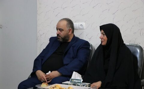 تصاویر /  دیدار مدیرکل فرهنگ و ارشاد اسلامی استان قزوین با امام جمعه بوئین زهرا