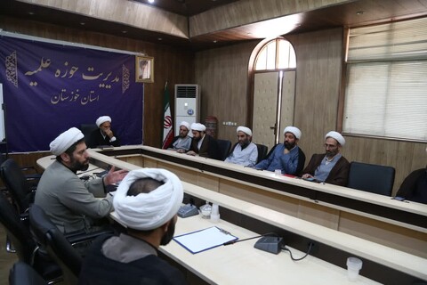 تصاویر/تشکیل سه کارگروه تخصصی در اجلاسیه مدیران حوزه علمیه خوزستان