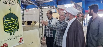 بازدید نماینده ولی‌فقیه در استان سمنان از موکب بزرگ امام رضا (ع)