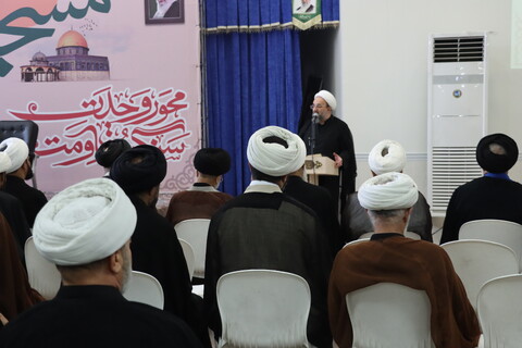 گردهمایی روحانیون و ائمه جماعات مساجد شهرستان اهواز به مناسبت روز جهانی مسجد