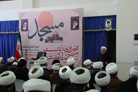 گردهمایی روحانیون و ائمه جماعات مساجد شهرستان اهواز به مناسبت روز جهانی مسجد