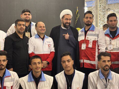 تصاویر/  افتتاحیه طرح ویژه قدم به قدم سازمان جوانان جمعیت هلال احمر با حضور طلاب