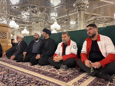 تصاویر/  افتتاحیه طرح ویژه قدم به قدم سازمان جوانان جمعیت هلال احمر با حضور طلاب