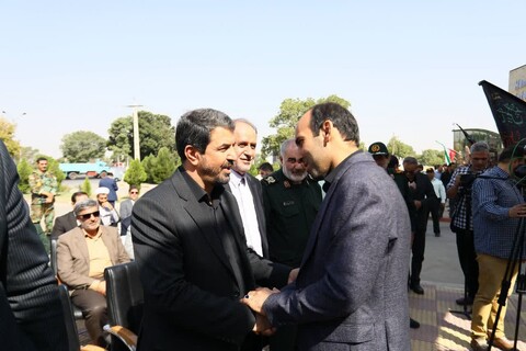 آیین نامگذاری فرودگاه همدان به نام سپهبد شهید علی شادمانی