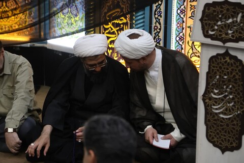 تصاویر /  حضور مسئولان استان همدان در مسجد المصطفی شهرک شهید مدنی همدان