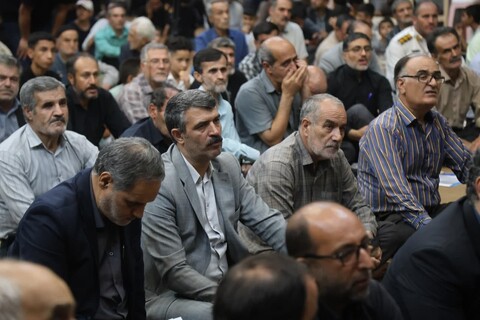 تصاویر /  حضور مسئولان استان همدان در مسجد المصطفی شهرک شهید مدنی همدان