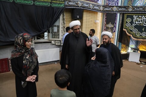 تصاویر /  حضور مسئولان استان همدان در مسجد المصطفی شهرک شهید مدنی همدان