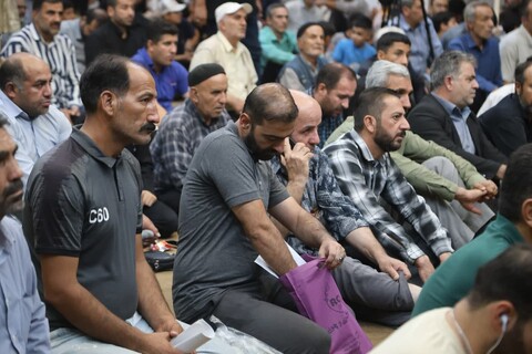 تصاویر /  حضور مسئولان استان همدان در مسجد المصطفی شهرک شهید مدنی همدان