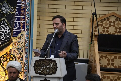 تصاویر /  حضور مسئولان استان همدان در مسجد المصطفی شهرک شهید مدنی همدان