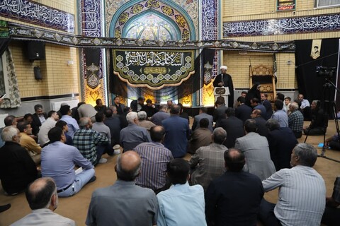 تصاویر /  حضور مسئولان استان همدان در مسجد المصطفی شهرک شهید مدنی همدان