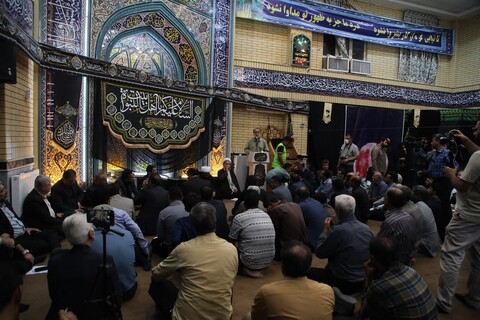 تصاویر /  حضور مسئولان استان همدان در مسجد المصطفی شهرک شهید مدنی همدان