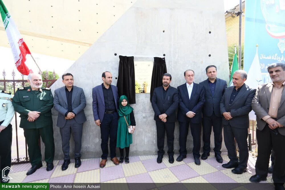 تصاویر / آیین نامگذاری فرودگاه همدان به نام سپهبد شهید علی شادمانی