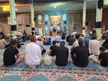 تصاویر/ مراسم شب رحلت پیامبر اکرم(ص) و شب شهادت امام حسن (ع) در میاندوآب