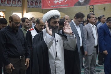 نماز جمعه اهرم به روایت تصویر