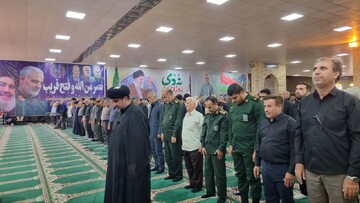 تصاویر/ نماز عبادی سیاسی جمعه گناوه