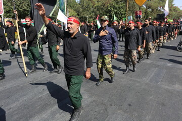 تصاویر / قافله عزاداری ۲۸ صفر به مناسبت رحلت پیامبر اکرم(ص) و شهادت امام حسن (ع)  در اصفهان