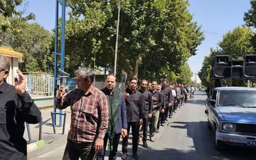 تصاویر/ عزاداری مردم نقده در سالروز شهادت امام حسن(ع) و ارتحال نبی مکرم اسلام(ص)