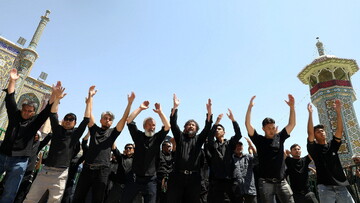 تصاویر/  حال و هوای حرم حضرت معصومه (س) در روز رحلت پیامبر(ص) و شهادت امام مجتبی (ع)