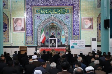 تصاویر/ نماز عبادی سیاسی جمعه تکاب