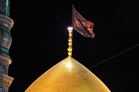 تصاویر/ حال و هوای حرم حضرت معصومه (س) در شب رحلت پیامبر(ص) و شهادت امام مجتبی (ع)