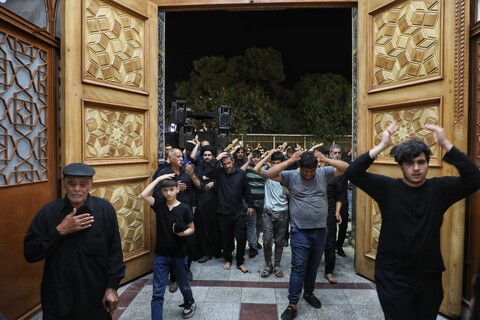 تصاویر/ حال و هوای حرم حضرت معصومه (س) در شب رحلت پیامبر(ص) و شهادت امام مجتبی (ع)