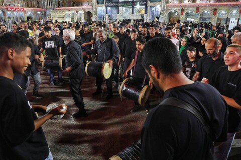 تصاویر/ حال و هوای حرم حضرت معصومه (س) در شب رحلت پیامبر(ص) و شهادت امام مجتبی (ع)